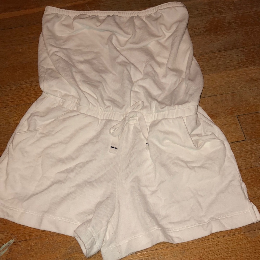 Strapless Romper